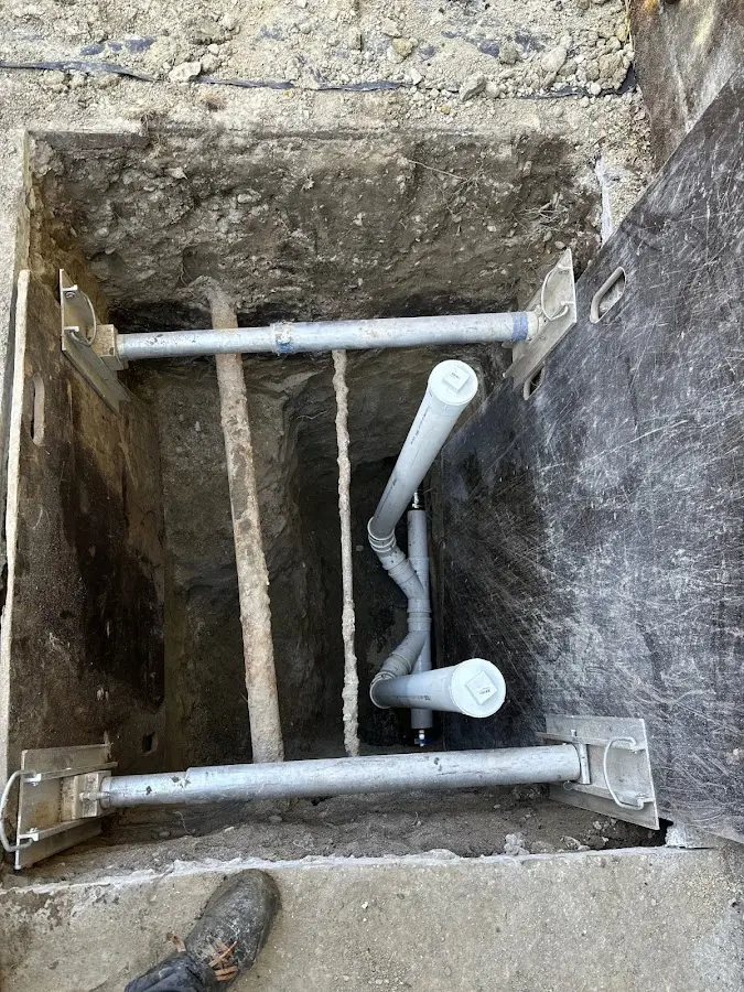 Experienced plumber completing Gas Line Repair work in Hutto